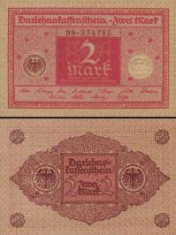 *2 Mark Nemecko 1922, P59 VF - Kliknutím na obrázok zatvorte -